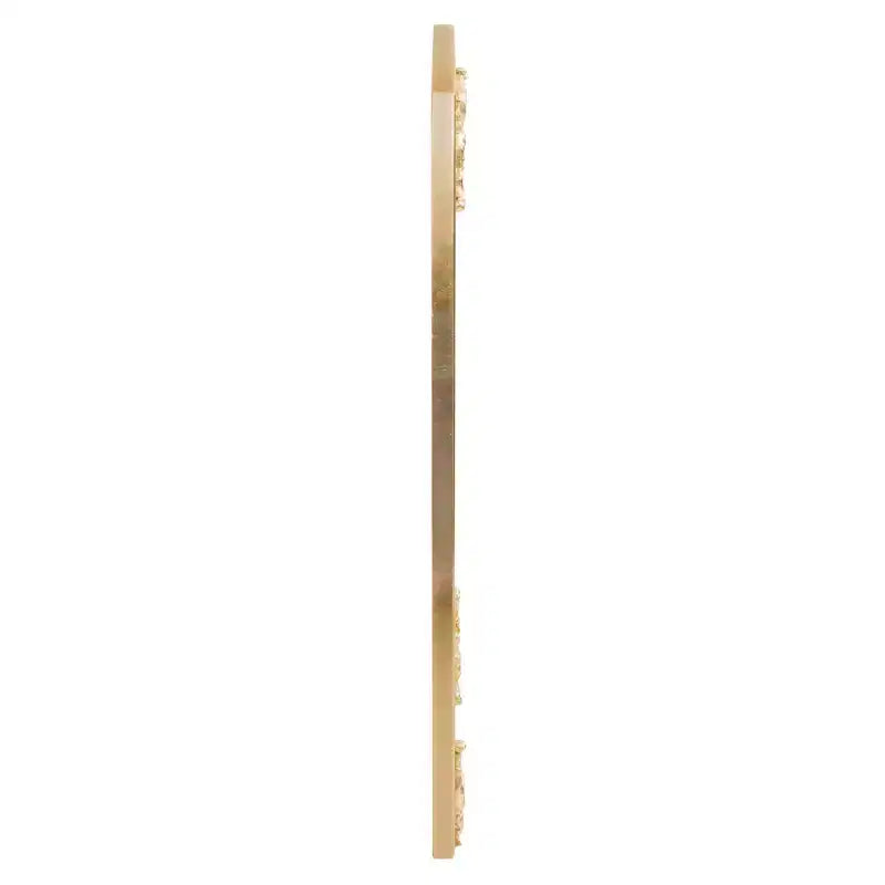 Miroir de courtoisie rectangulaire doré Brockwell 23"x39.25"