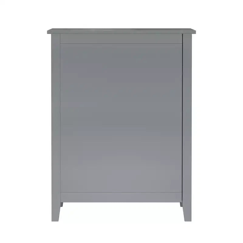Meuble de salle de bain en bois Mercer, meuble bas de rangement avec tiroir, gris