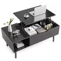 MAYEERTY Coffee Table - Lift Tabletop with Storage for Living Room