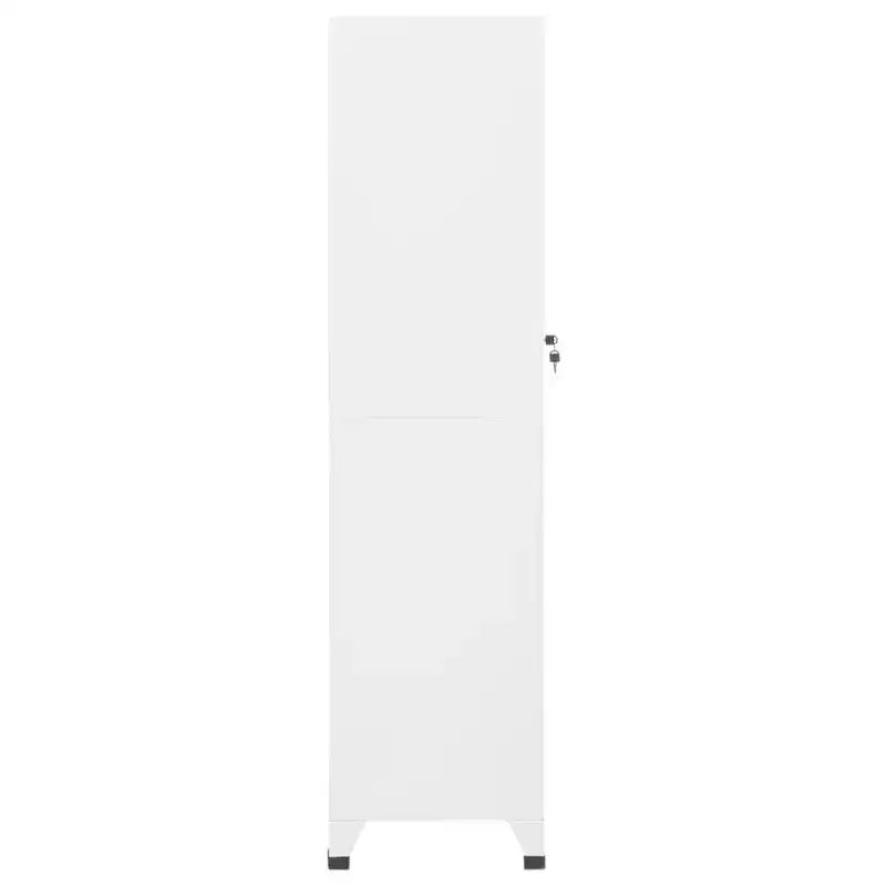 Vestiaire Armoire en acier blanc Vestiaire rectangulaire haut