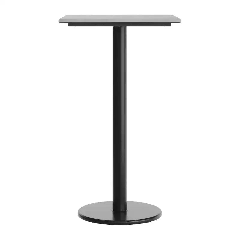 Table Acadia avec technologie HPL et piètement hauteur de bar
