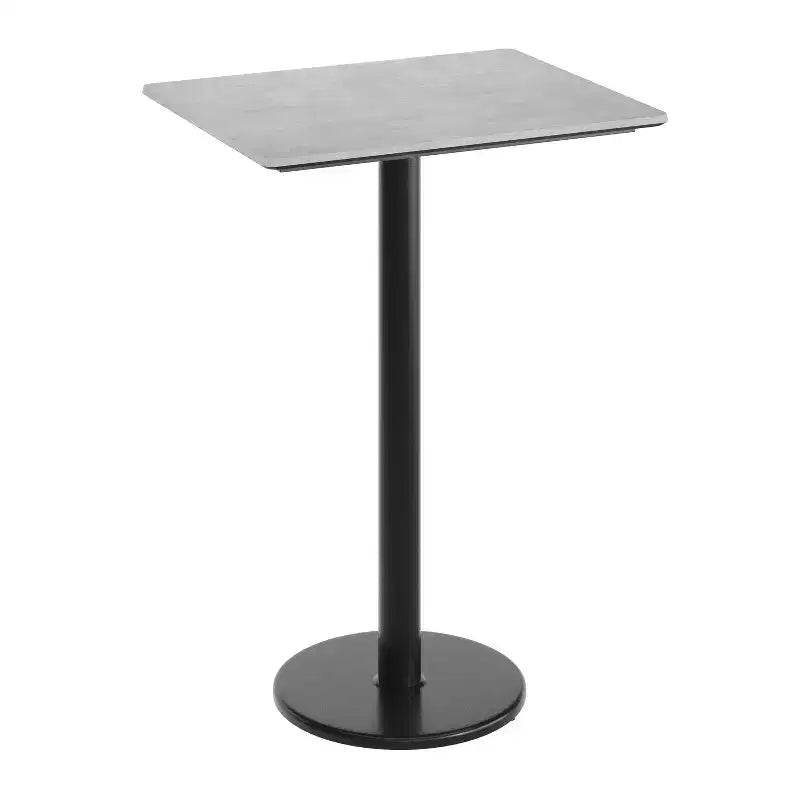 Table Acadia avec technologie HPL et piètement hauteur de bar