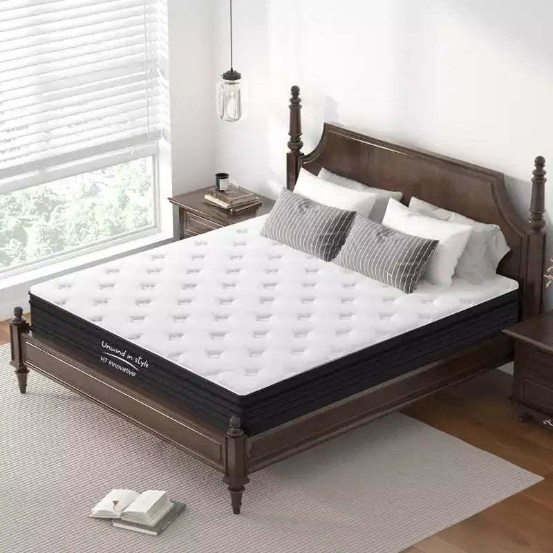 GDFStudio Anastasia Modern 12H Hybrid Mattress with Individually Pocketed Innerspring