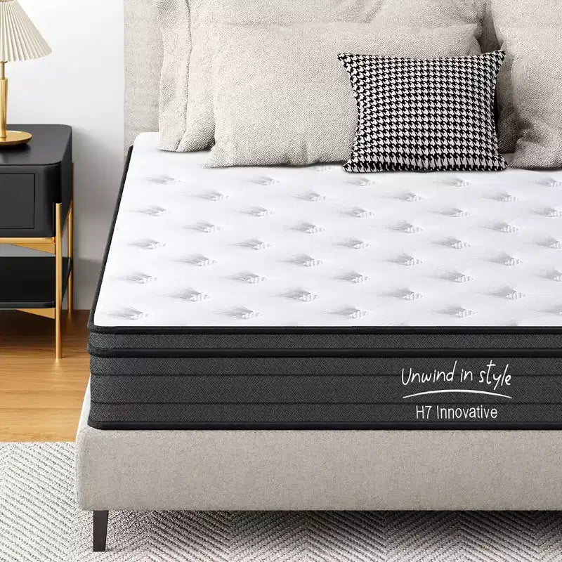 Matelas hybride Anastasia Modern 12H avec ressorts ensachés individuellement