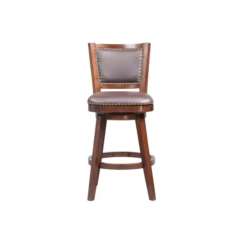 Tabouret de bar pivotant Broadmoor, fini cappuccino