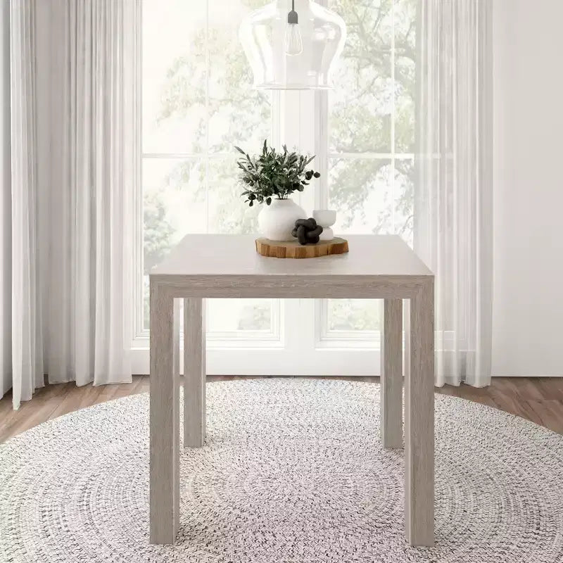 Table en bois massif à hauteur de comptoir, 41 tables de préparation de repas modernes