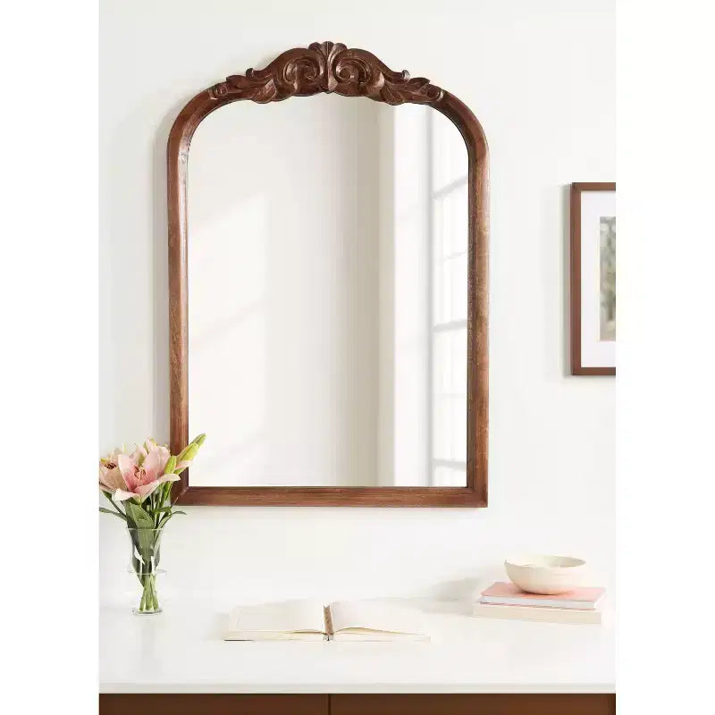Miroir arche en bois Arendahl 24x36