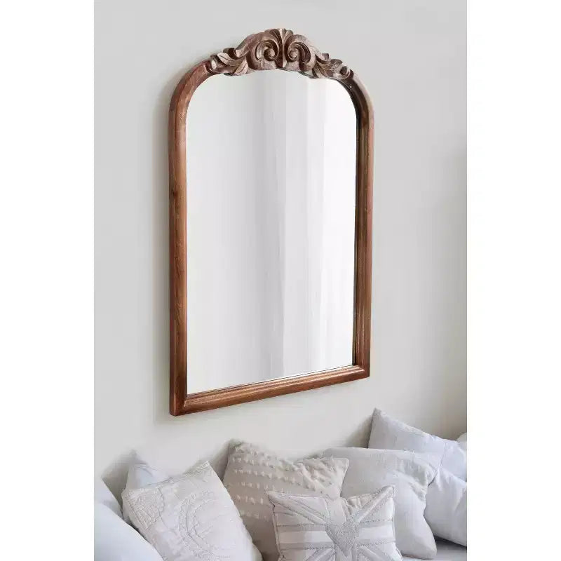 Miroir arche en bois Arendahl 24x36