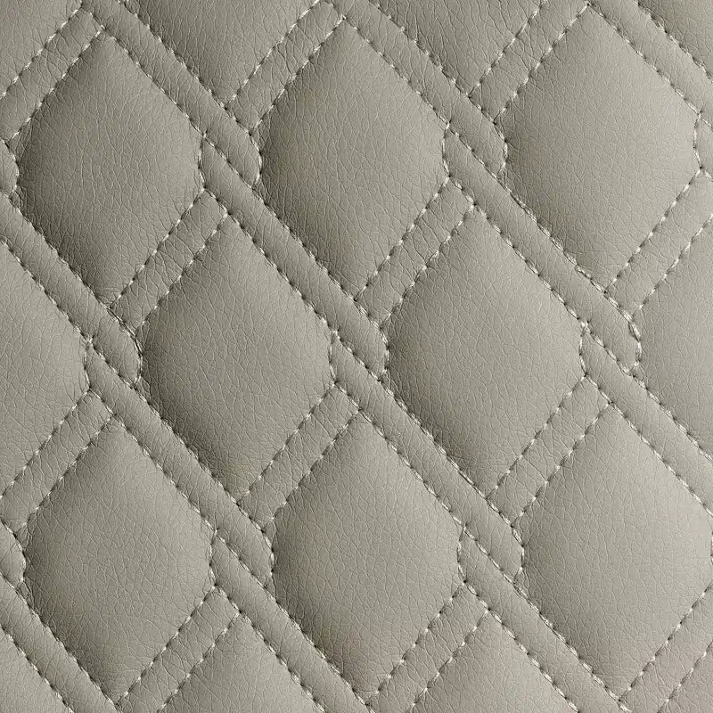 Chaise de bureau en cuir PU, 28,50 P x 26,00 L x 45,63 à 49,63 H, Gris