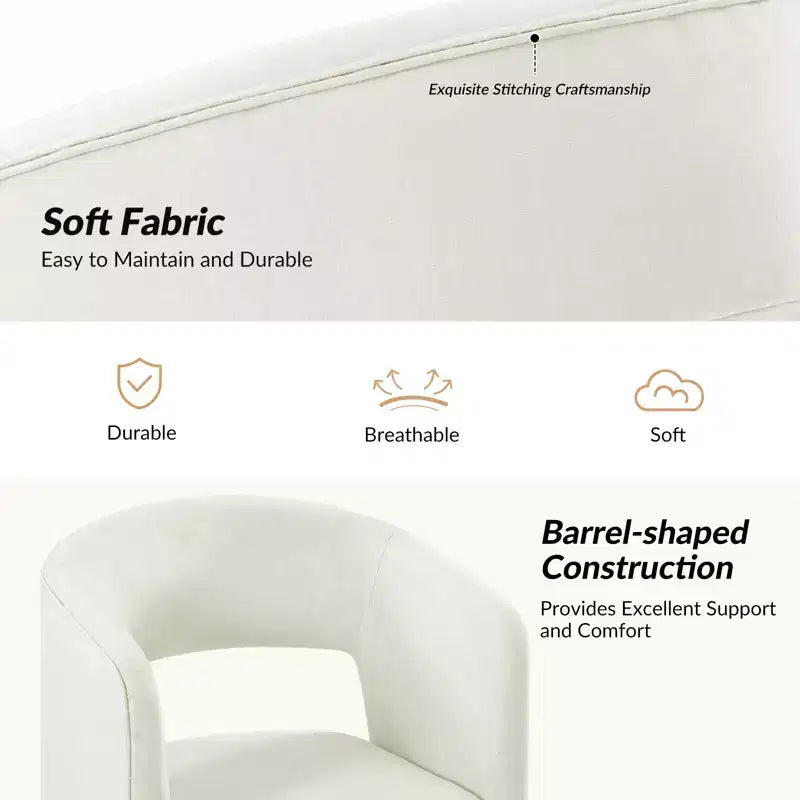 Chaise de salle à manger Wright avec dossier évidé